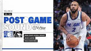 POSTGAME SOUND: ORLANDO MAGIC VS. SACRAMENTO KINGS | COACH MOSE, JEVON CARTER & PAOLO BANCHERO