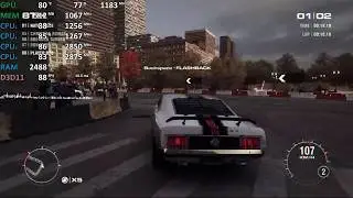 Grid 2 на AMD Ryzen 3 3200U Vega 3 &mdash; игровой бенчмарк