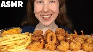 ASMR FRIED SHRIMP MUKBANG (No Talking) EATING SOUNDS