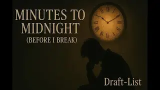 Minutes to Midnight (Before I Break) &ndash; Sad Reflective Melodic Rap Song | Emo Rap 2025 | Draft-List