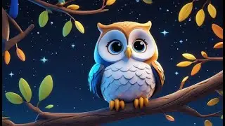 Búho Dormilón se Perdió la Noche Hola 🦉 | Rimas Infantiles y Canciones para Niños