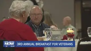 3rd Annual Breakfast for Veterans
