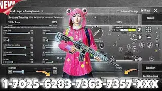 ❄️😱BGMI SENSITIVITY CODE TODAY 💠| BGMI ZERO RECOIL SENSITIVITY SETTINGS I#viralvideos #viral #bgmi 
