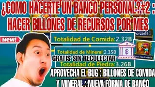 ¿COMO HACERTE UN BANCO PERSONAL? #2🚨🔥 : HACER BILLONES DE RECURSOS POR MES💎  TUTORIAL - LORDS MOBILE