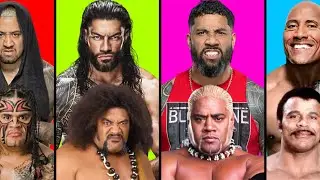 Father and Son in WWE Anoa'i Family Wrestlers