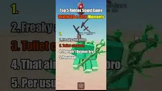 Ink Game Top 5 UNHINGED and SILLY Moments💀#funnymoments #robloxmemes #inkgame #squidgame #goofyahh