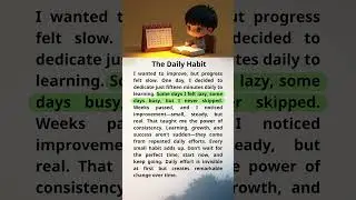📅 Ежедневная привычка | Чтение на английском языке #dailyenglish