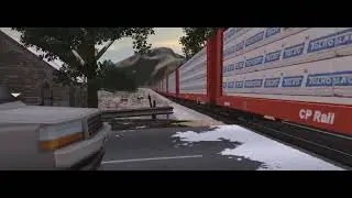 Moster Canadian Pacific Lumber Train (Trainz 22)