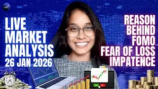 Gold, stock & Forex Live Analysis In Hindi + Public Q&A | 26 Jan 2026 | Smart money teaching