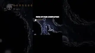 Disclaimer  Sped up and edited out all my fails, but PoP is DONE!  #hollowknight #gaming #pathofpain