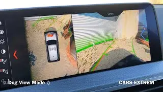 2019 BMW X3 xDrive20d G01 Surround View Demonstration with Gesture Control | Dog View Mode :)