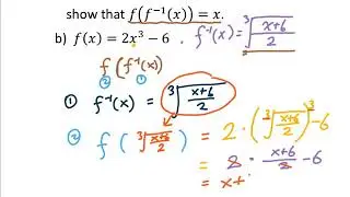 Chapter 1.5(4) How to prove inverse function