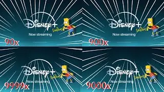 The Simpsons Disney Plus  Intro Getting 999999X Speed