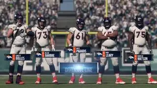 Madden 18 - Denver Broncos vs Philadelphia Eagles - Full Game Simulation Nation