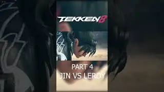 Tekken 8 chapter 5 part 10 JIN vs LERDY  #tekken8 #gameplay #videogames #fightinggames  #shorts