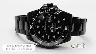 ROLEX AUTOMÁTICO REPLICA - JÁ VIU ESSA MÁQUINA ? SERÁ POSSÍVEL CONSERTAR? 🤔