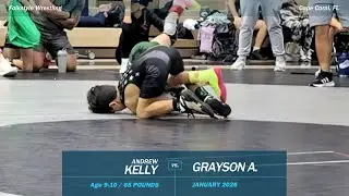 Andrew Kelly vs Grayson A. - Mariner IOF  (Folkstyle) - 01/2026