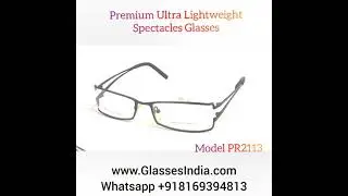 Premium Ultra Lightweight Metal Spectacle Frame Glasses Online