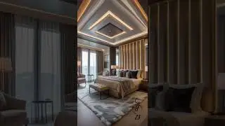 🛏️✨ Chambres &agrave; Coucher Style Luxe Moderne 💎🏡 #Chambre #DesignModerne #Int&eacute;rieur&Eacute;l&eacute;gant #VillaDeLuxe