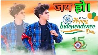 Happy independence day video editing || 15 august video editing kinemaster || new 15 august editing