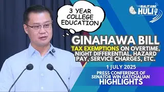 Senator Win Gatchalian&rsquo;s Press Conference | Key Issues on Education, Tax Reform & Online Gambling