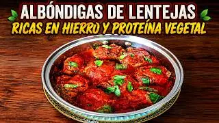 Albóndigas de lentejas ricas en hierro y proteína vegetal por Nely Helena Acosta Carrillo