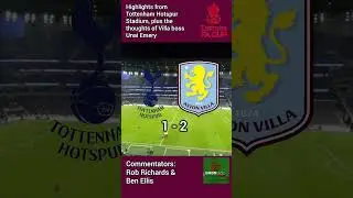 Tottenham Hotspur 1-2 Aston Villa #Highlights #AVFC #THFC #FACup