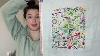 Flosstube 20: Прощай, New Hampshire Stitcher + совершенно новые проекты в процессе работы