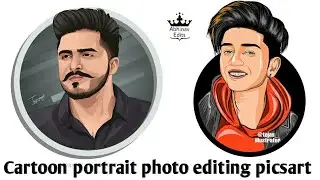 Picsart cartoon editing tutorial || picsart kartun editing || how to edit Cartoon logo di PicsArt