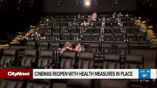 Movies theatres in Edmonton open under strict health measures