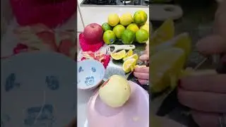 Fruits cutting skills and peeling healthy foods #fruits  #asmr #cuttingskills 