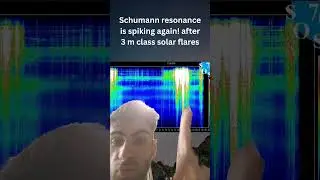The Schumann resonance spikes again
