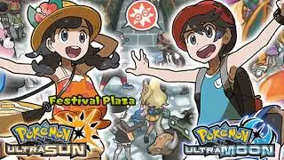 10 Hours Festival Plaza Music - Pokemon UltraSun & UltraMoon Music Extended