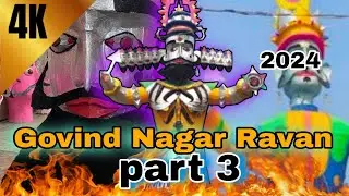 Govind Nagar Raavan 2024| Kanpur Raavan 2024|  Kanpur Govind Nagar Raavan 2024
