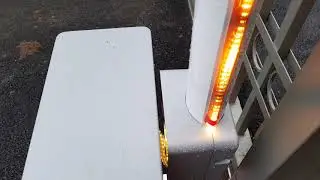 шлагбаум фирмы Nice,  серии WIDEl до 7 метров
