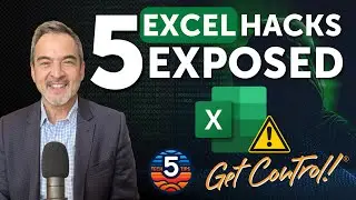 5 Excel Hacks Exposed #shorts