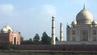 Taj Mahal, a view from Mehtab Baugh