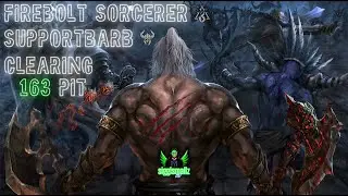 FIREBOLT SORCERER & SUPPORTBARB CLEARING PIT 163 DIABLOIV