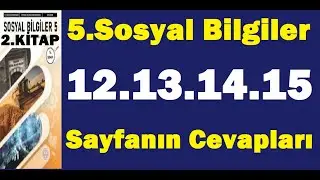 kısa cevaplı 5.sınıf sosyal bilgiler ders kitabı sayfa 12 13 14 15 cevapları 2.kitap PDF kazanım