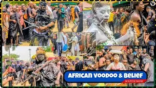 About 600+ gods display their massive Powers to Asantehene| African Voodoo