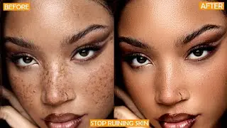 High End Skin Retouching for Beginners  Photoshop Frequency Separation Tutorial