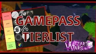 RANKING EVERY GAMEPASS IN WIZARD WARS | Ivan_Chill | Show case | Roblox |