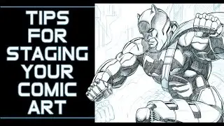 Tips for Staging Your Comic Book Art - Sketchbook Pro 8 - Narrated