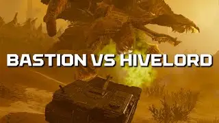 BASTION TANK SQUAD VERSUS HIVELORD! | Helldivers 2