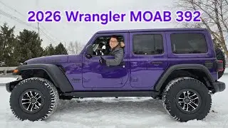 ПЕРВЫЙ ВЗГЛЯД: Jeep Wrangler MOAB 392 2026 года в цвете Reign!