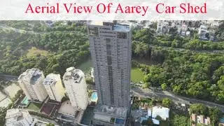 Aarey Car Shed Construction Work  || Aerial View ||Jan -2022||Metro Line 6 || Aarey Forest ||JVLR