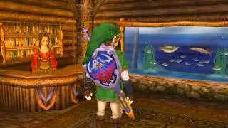you did enough, now sleep... (relaxing zelda music w/ rain, water)