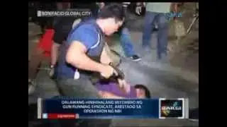 Saksi: 2 hinihinalang myembro ng gun running syndicate, nahuli ng NBI