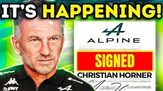 Christian Horner Drops MASSIVE BOMBSHELL As MOVE To Alpine Rumours EXPLODE!