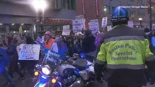 Boston 'No War With Iran' Protest [January 25, 2020] -RAW FOOTAGE-
